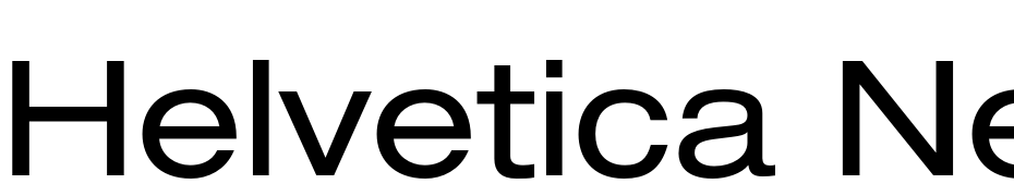 Helvetica Neue LT Pro 53 Extended Font Download Free